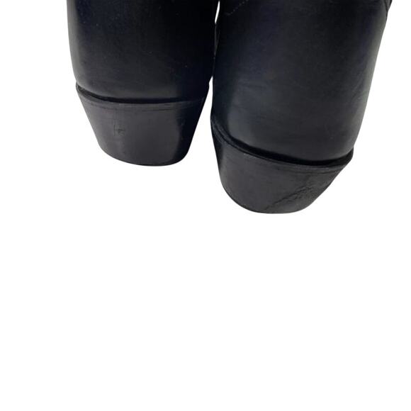 Smoky Mountain Denver Boots sz 8 EE  Black Leather Western Style 4032 - Picture 6 of 14